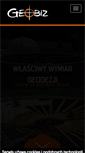 Mobile Screenshot of geobiz.pl